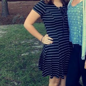 Pacsun LA hearts striped dress